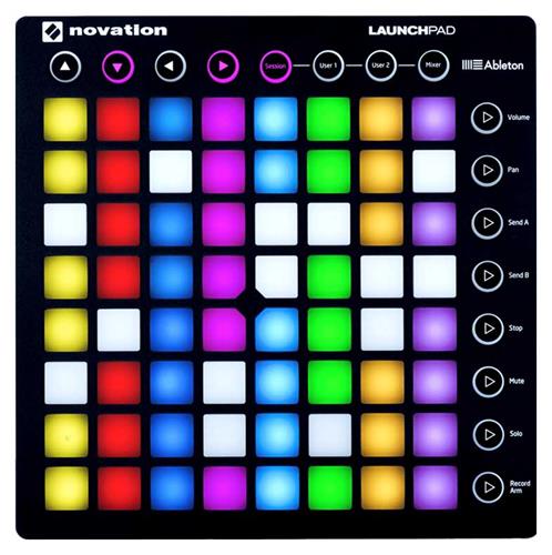 Controlador USB 64 Mini Pads Rgb Control De Volumen NOVATION LAUNCHPAD MKII