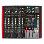 Consola Potenciada 4 Mono + 4 Stereo 1200W Usb Bluetooth NOVIK NEO NVK-800P