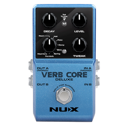 Pedal de efecto para Guitarra REVEB NUX NCR-2 VERB CORE DELUXE