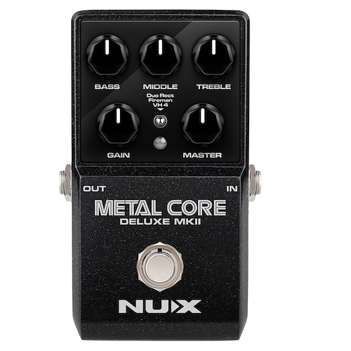 Pedal de efecto para Guitarra METAL PREAMP NUX NCD-02DS METAL CORE DELUXE MKII