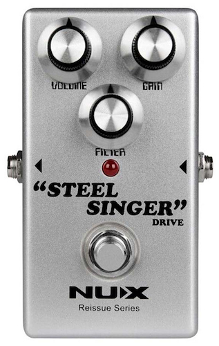 Pedal de efecto para Guitarra REISSUE SERIES NUX NRO-1 STEEL SINGER DRIVE - OVERDRIVE