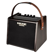 Amplificador para Guitarra Acustica 25W - 2 canales c/Bat NUX AC-25 