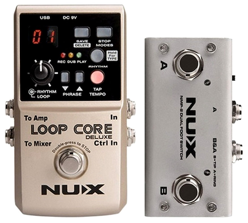 Pedal de efecto para Guitarra LOOPER NUX DELUXE LOOP CORE