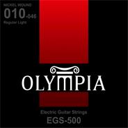 Encordado para Guitarra Eléctrica Regular Light 010-046 OLYMPIA EGS500