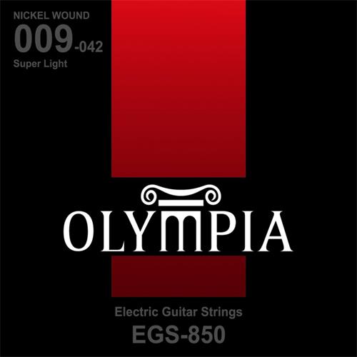 Encordado para Guitarra Eléctrica Super Light 009-042 OLYMPIA EGS850