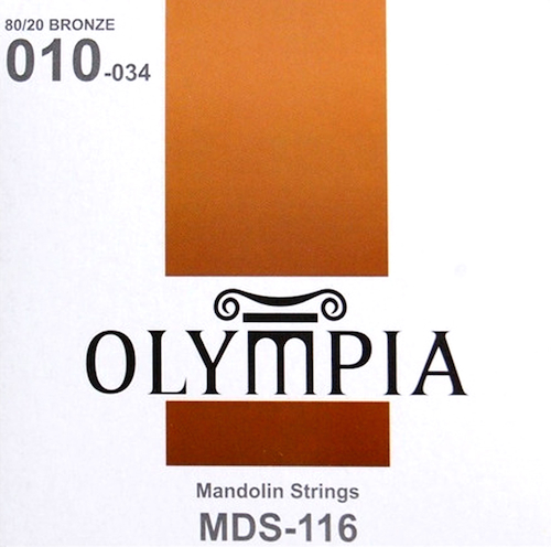 Encordado para Mandolina 80/20 Steel/Bronze 010-034 OLYMPIA MDS116