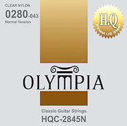 Encordado para Guitarra Clasica Plateadas Tensión Normal OLYMPIA HQC2845N
