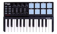 Controlador Midi Mini 25 Teclas 8 Pads PARQUER MINI MIDI