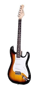 Guitarra Electrica Stratocaster S-S-S Sunburst C/Funda PARQUER ST100SB