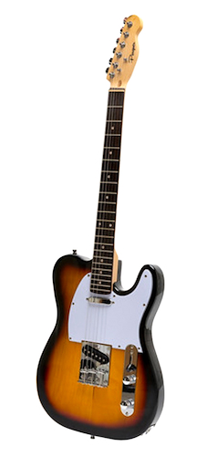 Guitarra Electrica Telecaster Sunburst C/Funda PARQUER TL100SB