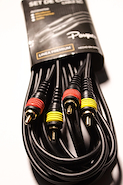 Cable Armado Premium 2 RCA X 2 RCA - 3mts. PARQUER CABA3103