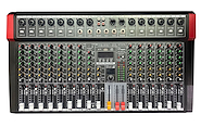Consola Potenciada 16 Canales 14M + 1St 350W RMS PARQUER KW-VMX160