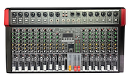 Consola Mixer Potenciada 16 Canales 350W RMS PARQUER KW-VMX160