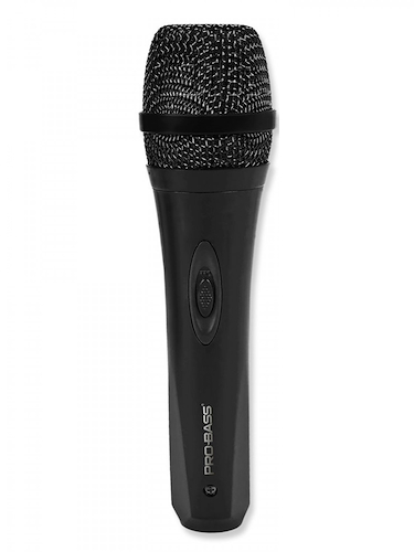 Microfono Dinamico Cardioide c/Cable PRO BASS PRO-MIC 500