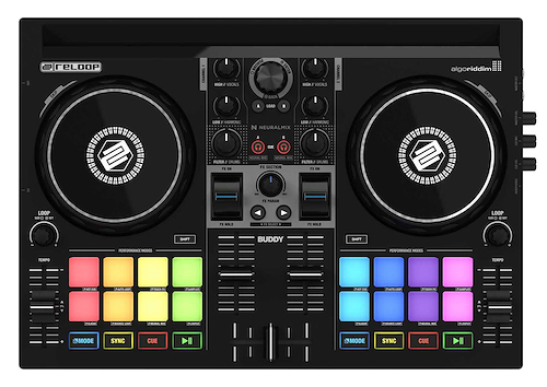 Pioneer DJ DDJ-400, Controlador portátil de 2 canales para DJ, Color negro  : : Instrumentos musicales