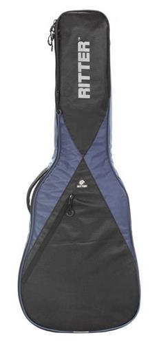 Funda para Guitarra Electrica Tipo Estuche C/Mochila RITTER RGP5-E/NBK