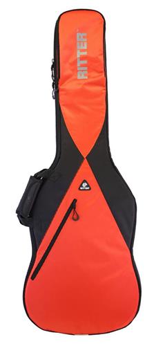 Funda para Guitarra Electrica Tipo Estuche C/Mochila RITTER RGP5-E/BRR