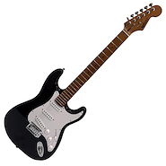 Guitarra Electrica Stratocaster S-S-S Negra ROCKET RST1-BK