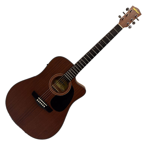 Guitarra Electroacustica c/microfono tipo Caoba ROCKET R50EQ17-MA