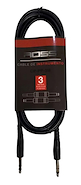 Cable Plug - Plug 3 mts Ficha plastica TRS Cable Mono ROSS CP-PP-3M