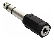 Adaptador Plug 6.5 ST a Jack MiniPlug 3.5 St RV ACCESORIOS MINIPLUG-PLUG ST