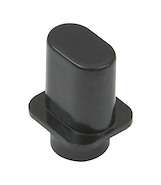 Perilla para Llave de Telecaster Negra a Presion SAMBONG KN018b