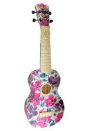 Ukelele Soprano LINEA AQUA, Fibra de alta calidad SANTA CRUZ AQ-F5