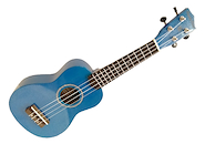 Ukelele Soprano 21" Azul Tapa, Aro y Fondo de Tilo SANTA CRUZ UK200S-DB