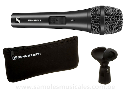 Microfono Dinamico Cardioide c/Cable y Switch On/Off SENNHEISER XS-1