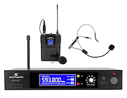 Microfono Inalambrico Simple de Vincha UHF SENON WMU302
