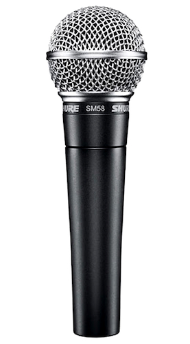 Microfono Dinamico Cardioide Vocal SHURE SM58-LC