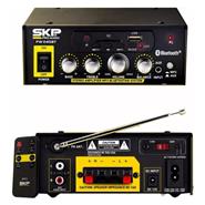 Amplificador p.a. mp3/usb/sd/bt/cr 2ch 180w 12v/220v SKP PW-045BT
