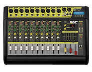 Consola Potenciada 10 Canales Mono XLR - USB/SD/BT SKP VZ-100 II