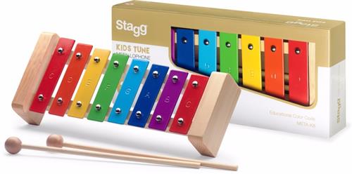 Metalofon Infantil De Colores - 8 Notas STAGG META-K8