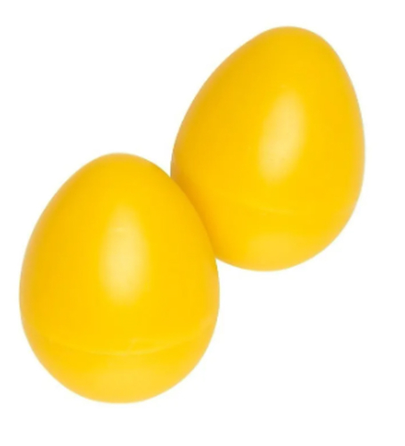 Huevos Rítmicos el Par Shaker - Amarillo 45 Gramos STAGG SEG-2YW // EGG-2YW