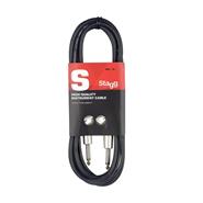 Cable Plug - Plug Standard 6 mts - 6 mm. STAGG SGC6DL