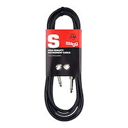 Cable Plug - Plug Standard 3 mts - 6 mm. STAGG SGC3
