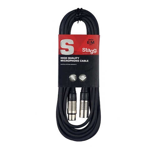 Cable Canon - Canon Standard 6 mts. - 6mm. STAGG SMC6
