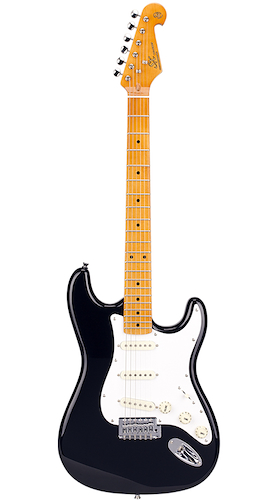 Guitarra Eléctrica Strato S-S-S Black Vintage Series Maple SX SST57BK