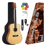 Guitarra Acustica Cuerpo 3/4 Mini Dreathnoght Pack SX SD103K