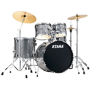 Bateria 5 cpos C/Fierros y Platos 