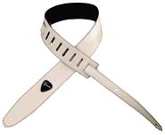 Correa para Guitarra Simil Reptil Blanco 6cm TIJUANA 320-6