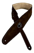 Correa para Bajo Acolchada Gamuza Marrón 8cm TIJUANA 540-8
