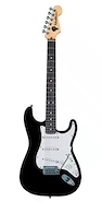 Guitarra Electrica Stratocaster S-S-S Black WASHBURN WE10B