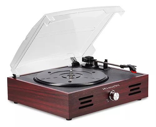 Tocadiscos Vinilo Winco W406 Rojo