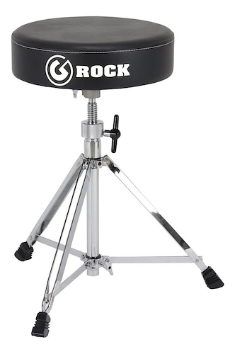GIBRALTAR RK108 - Banqueta asiento redondo base con rosca