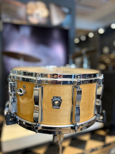 LUDWIG Tambor 6.5 x 14 Vintage Maple Rock/Concert Snare