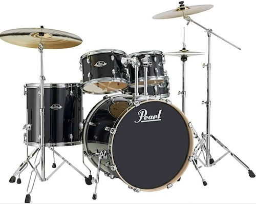 PEARL Bateria 5 Cpos 20/10/12/14, 14X5.5,  Export Laquer