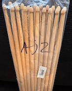 VIC FIRTH Baquetas Palillos Vic Firth Aj2 Jazz Pack X10