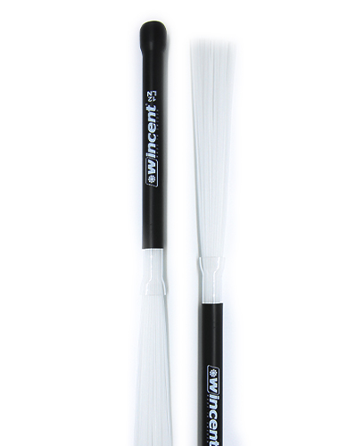 WINCENT W-12LN - Pro Nylon Brush Rubber Handle